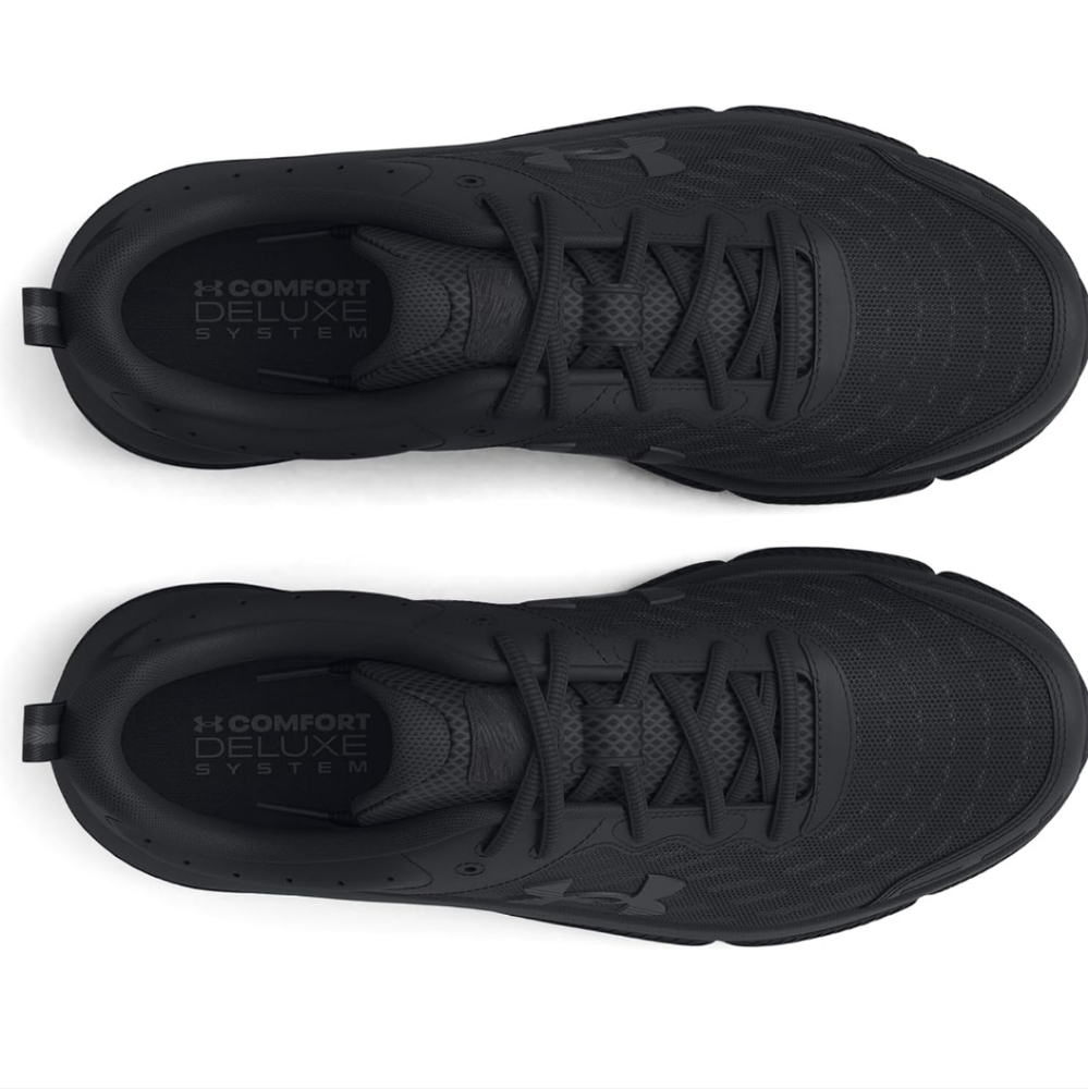 Under Armour Woman's Charge Assert, Sz 9, Black